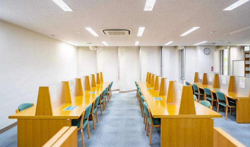 Study Space in the library