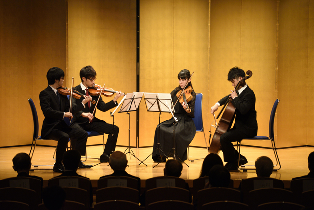１２京都大学交響楽団弦楽四重奏演奏